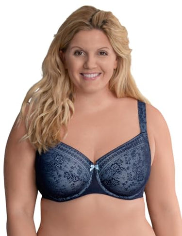 Rosa Faia Damen Fleur BH Mit Voller Abdeckung, Maritim Blue, 75G EU im Sale